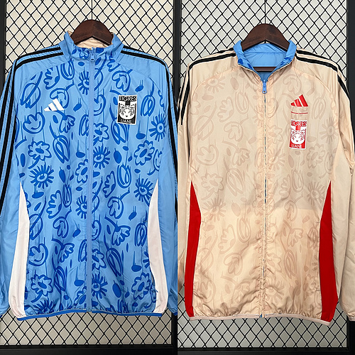 2425 Tigers Trench Coat Reversible S-3XL